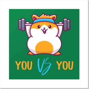 You vs You Posters and Art